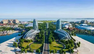 海南海口对面阵仗实景中华口水战役